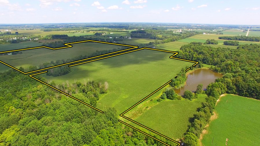 LAND AUCTION - 220+/- ACRES IN 7 TRACTS/3 FARMS IN LAGRANGE & STEUBEN COUNTIES, INDIANA